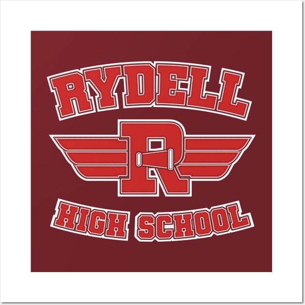 Rydell High School Wall Art by Nazonian